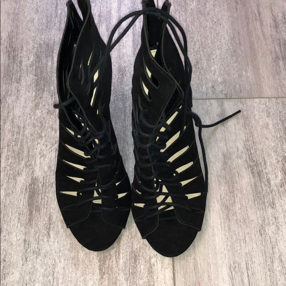 Black heels
